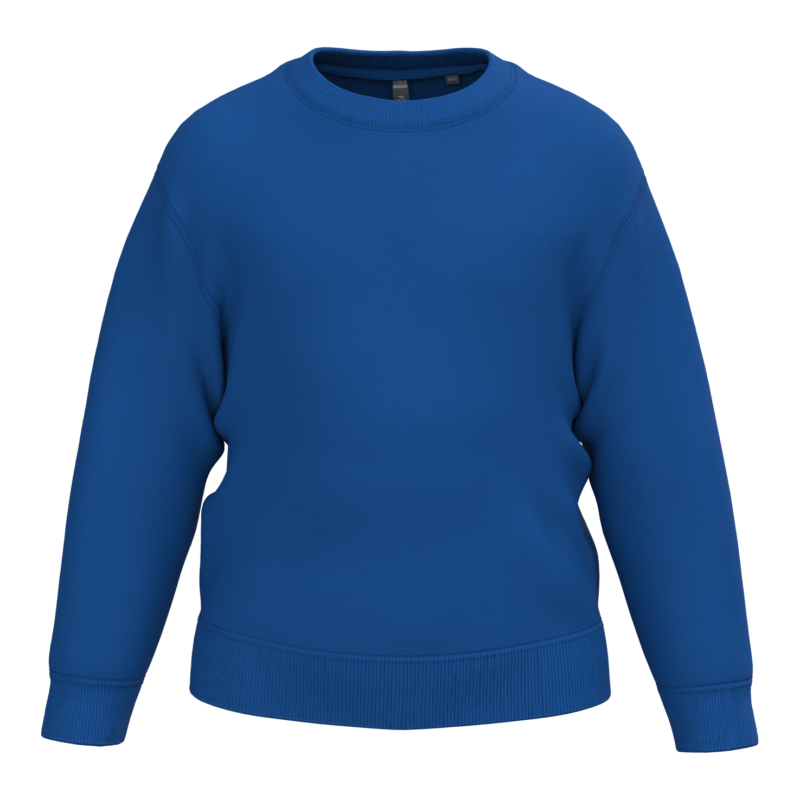 Sweat-shirt recyclé col rond enfant