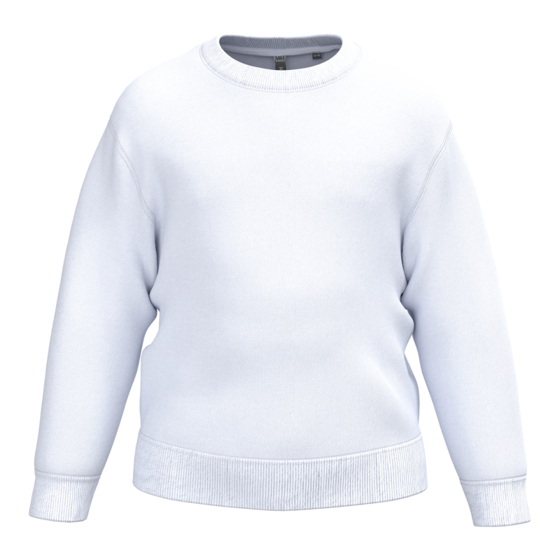 Sweat-shirt recyclé col rond enfant