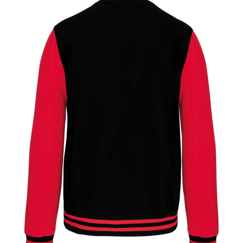 Blouson molleton teddy unisexe