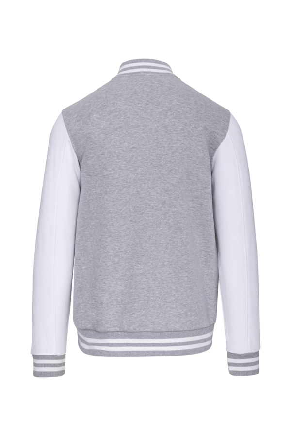 Blouson molleton teddy unisexe