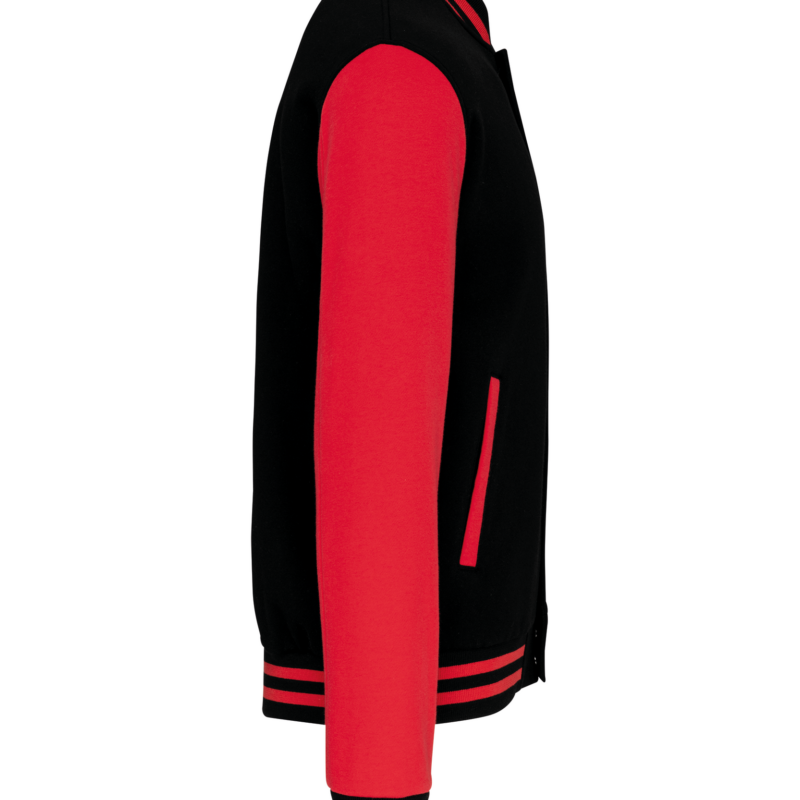 Blouson molleton teddy unisexe