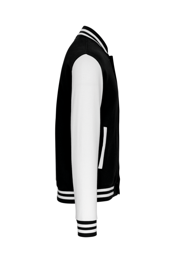 Blouson molleton teddy unisexe
