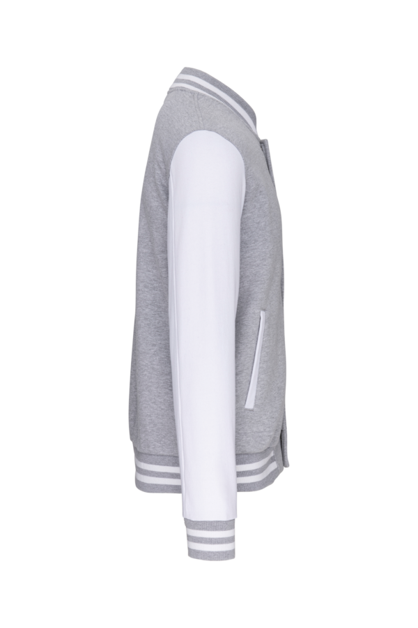 Blouson molleton teddy unisexe