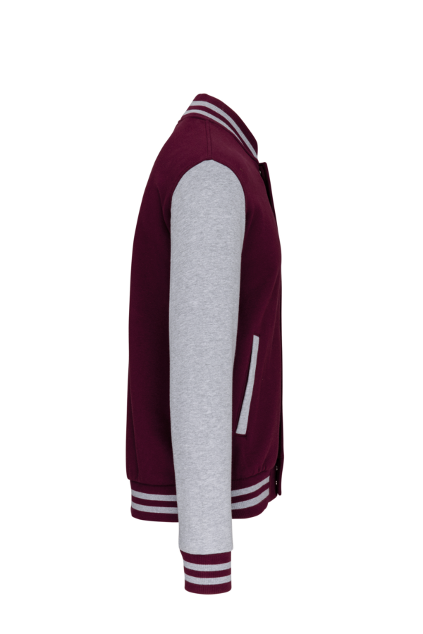 Blouson molleton teddy unisexe