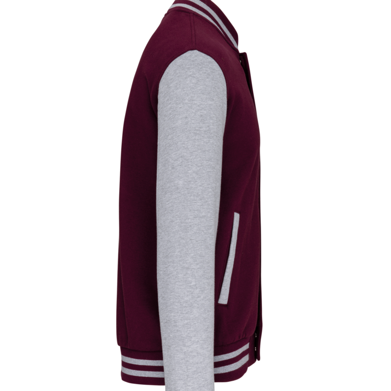 Blouson molleton teddy unisexe
