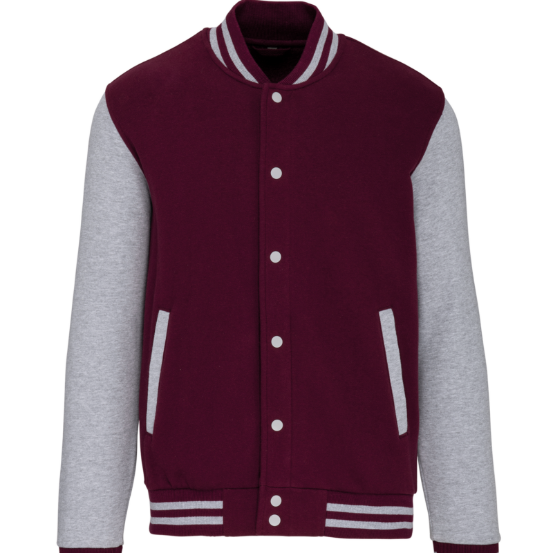 Blouson molleton teddy unisexe