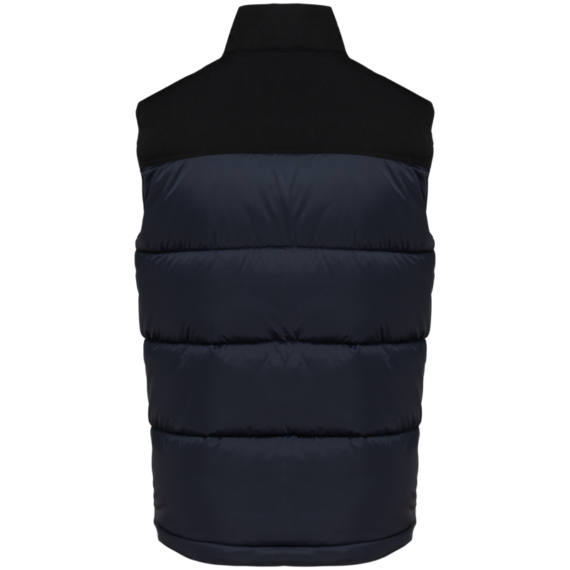 Bodywarmer matelassé bi-ton unisexe