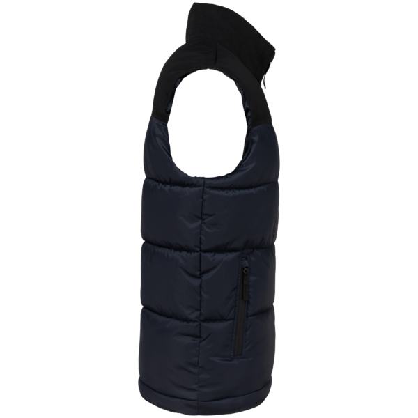 Bodywarmer matelassé bi-ton unisexe