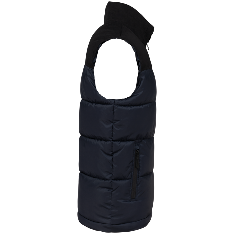 Bodywarmer matelassé bi-ton unisexe