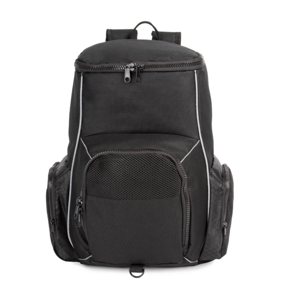 Black FACE Sac à dos de sport recyclé avec porte-objets