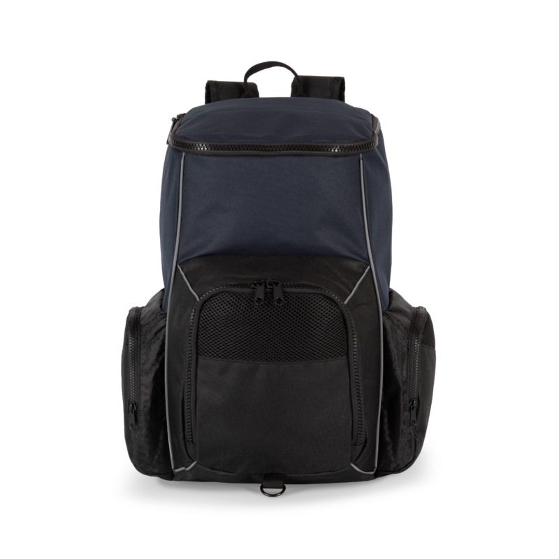 Navy / Black FACE Sac à dos de sport recyclé avec porte-objets