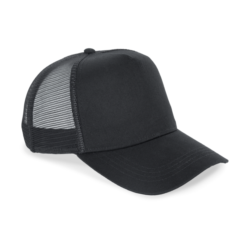 Casquette trucker écoresponsable 5 panneaux unisexe