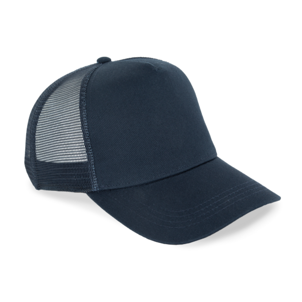 Casquette trucker écoresponsable 5 panneaux unisexe