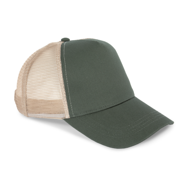 Casquette trucker écoresponsable 5 panneaux unisexe