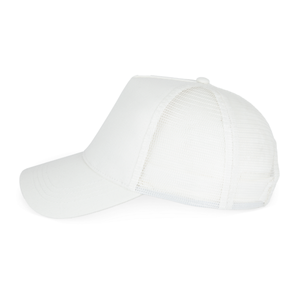 Casquette trucker écoresponsable 5 panneaux unisexe