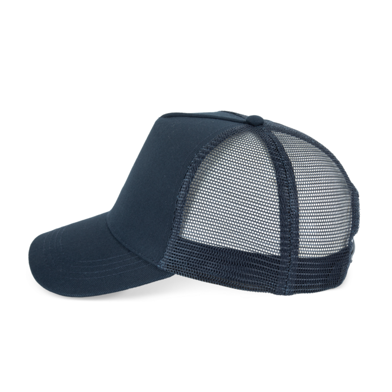 Casquette trucker écoresponsable 5 panneaux unisexe