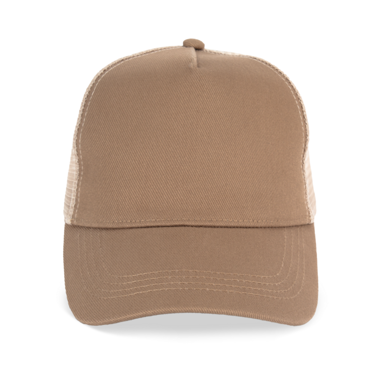 Casquette trucker écoresponsable 5 panneaux unisexe