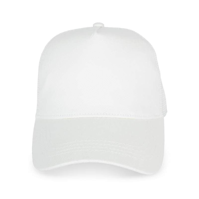 Casquette trucker écoresponsable 5 panneaux unisexe