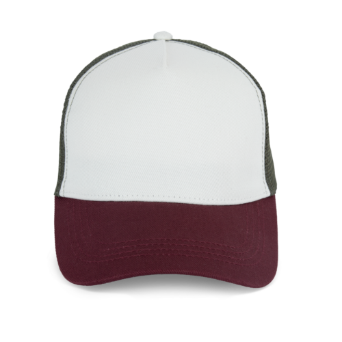 Casquette trucker écoresponsable 5 panneaux unisexe