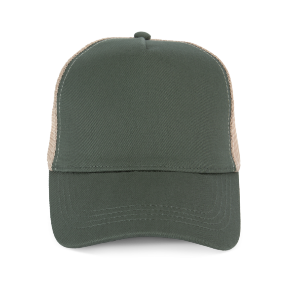 Casquette trucker écoresponsable 5 panneaux unisexe