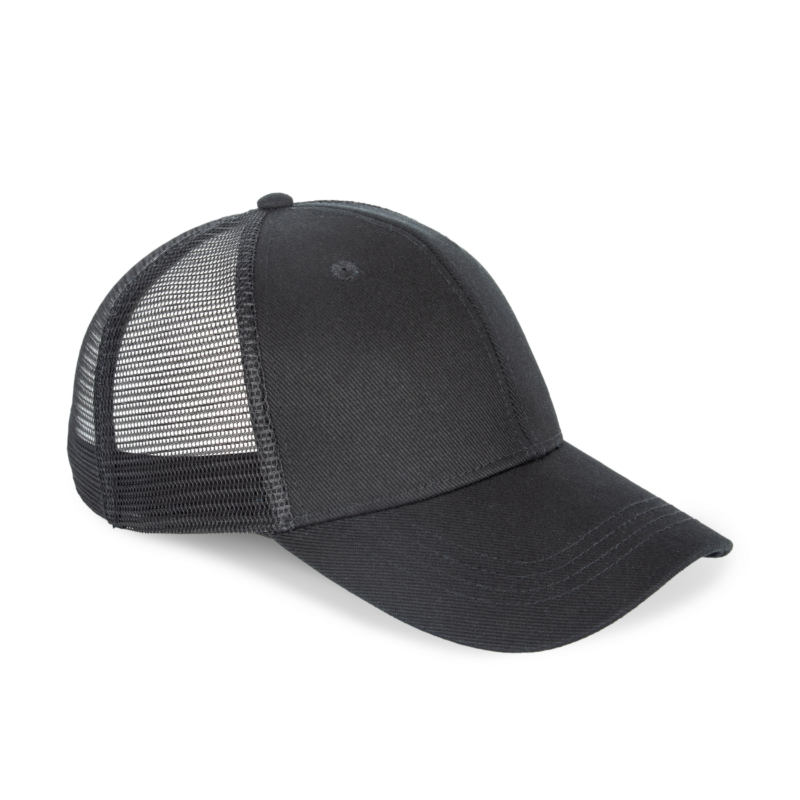 Casquette trucker écoresponsable 6 panneaux unisexe