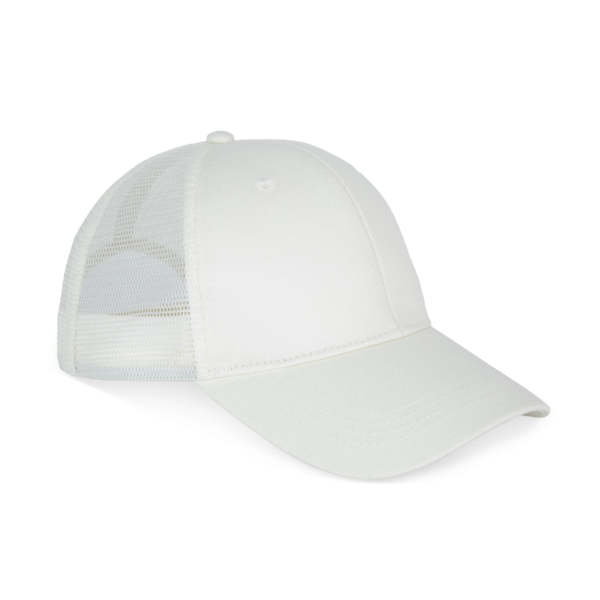 Casquette trucker écoresponsable 6 panneaux unisexe