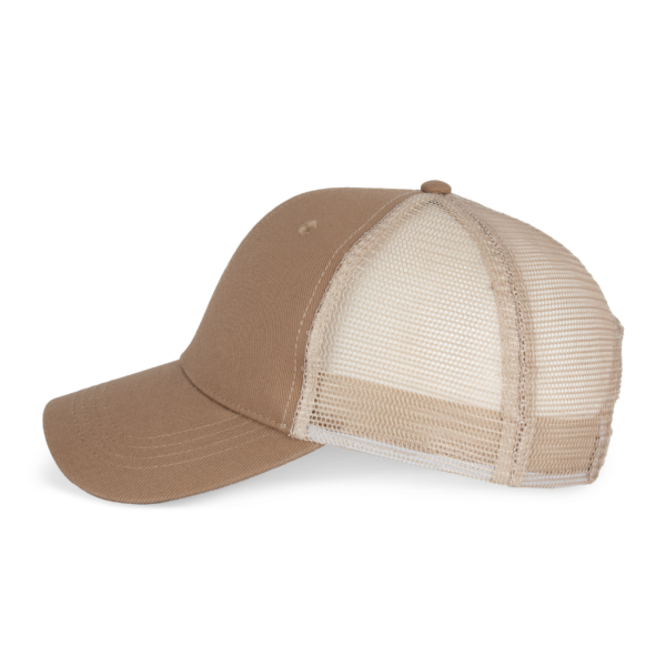 Casquette trucker écoresponsable 6 panneaux unisexe