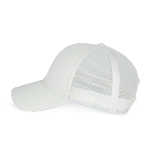 Casquette trucker écoresponsable 6 panneaux unisexe