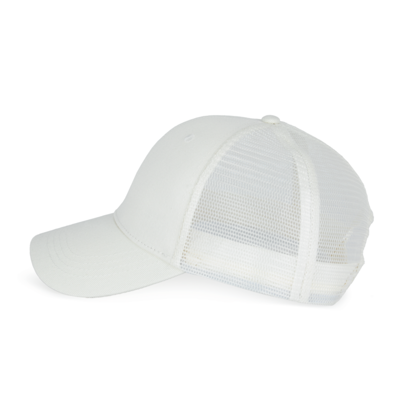 Casquette trucker écoresponsable 6 panneaux unisexe