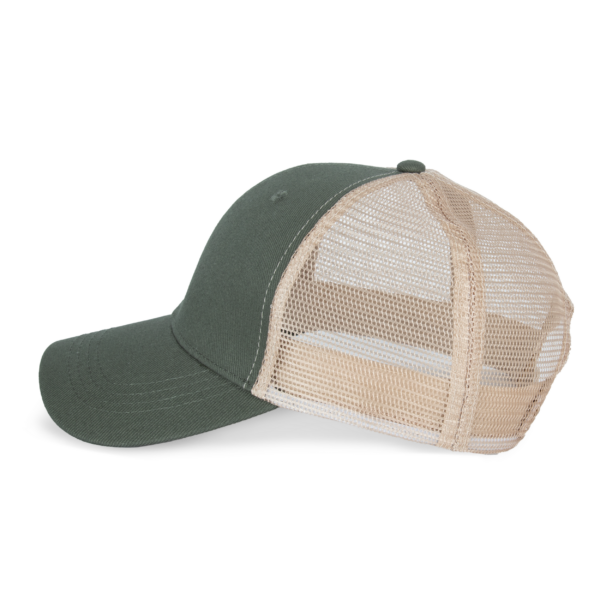 Casquette trucker écoresponsable 6 panneaux unisexe