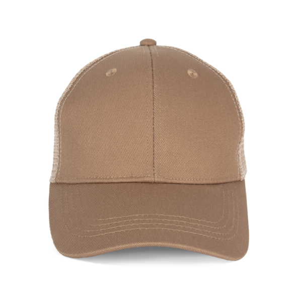 Casquette trucker écoresponsable 6 panneaux unisexe