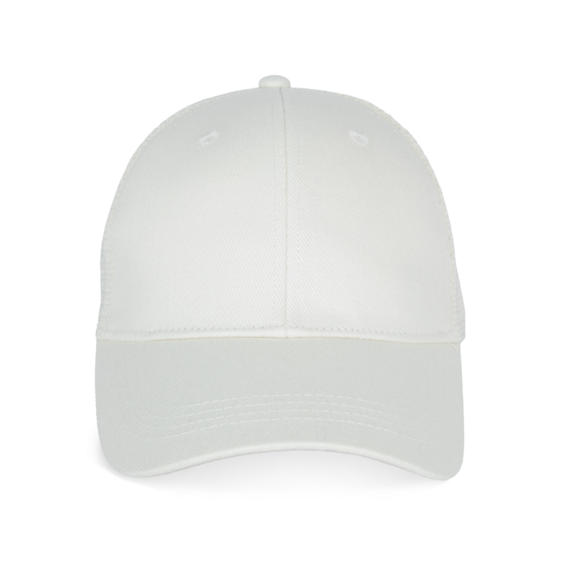 Casquette trucker écoresponsable 6 panneaux unisexe