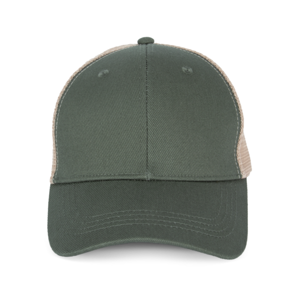 Casquette trucker écoresponsable 6 panneaux unisexe