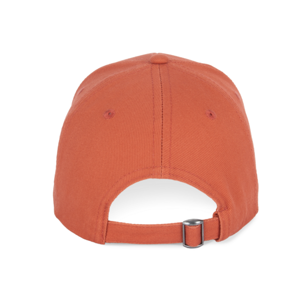 Burnt Brick BACK Casquette écoresponsable 6 panneaux unisexe