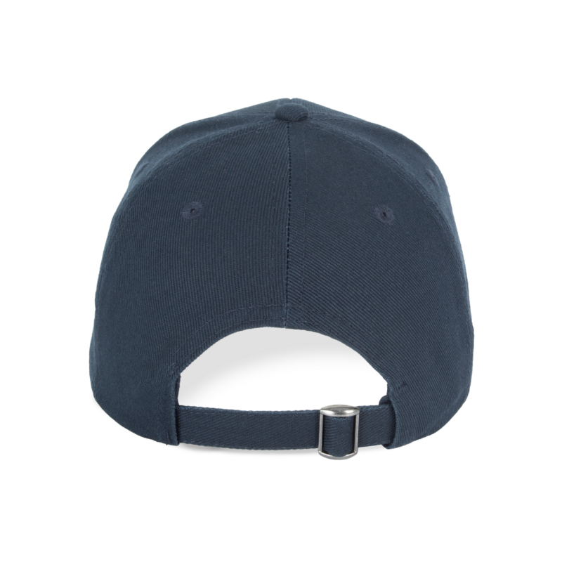 Navy Blue BACK Casquette écoresponsable 6 panneaux unisexe