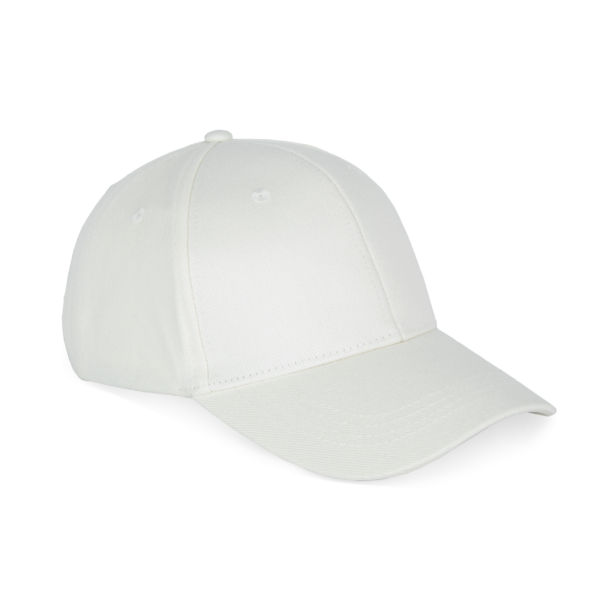 Ivory FACE SIDE Casquette écoresponsable 6 panneaux unisexe