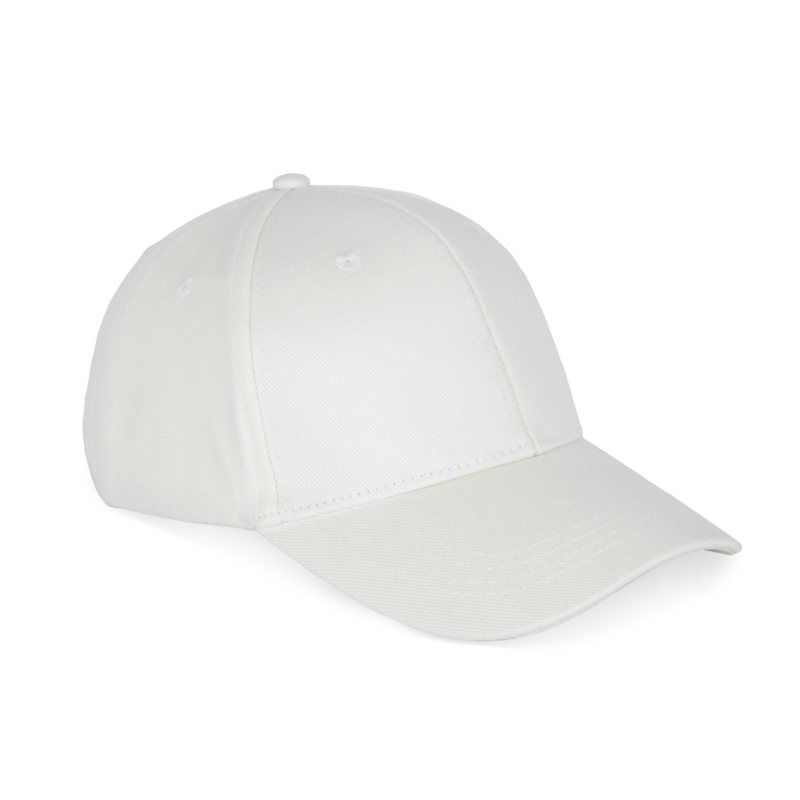 Ivory FACE SIDE Casquette écoresponsable 6 panneaux unisexe