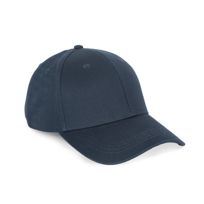 Navy Blue FACE SIDE Casquette écoresponsable 6 panneaux unisexe