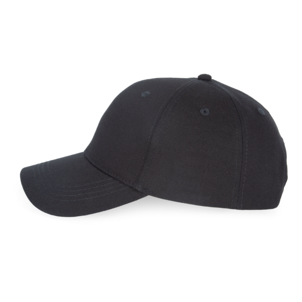 Black SIDE Casquette écoresponsable 6 panneaux unisexe