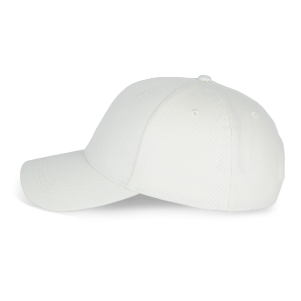 Ivory SIDE Casquette écoresponsable 6 panneaux unisexe