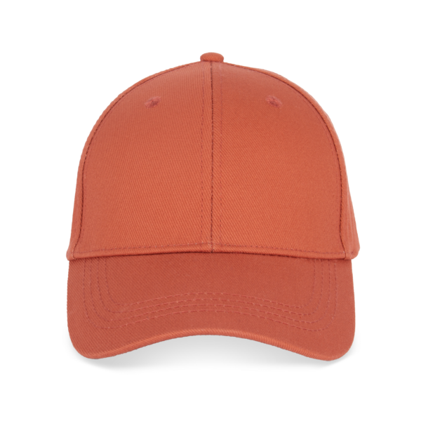 Burnt Brick FACE Casquette écoresponsable 6 panneaux unisexe
