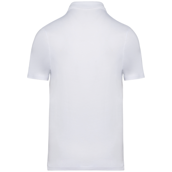 Polo en jersey écoresponsable homme