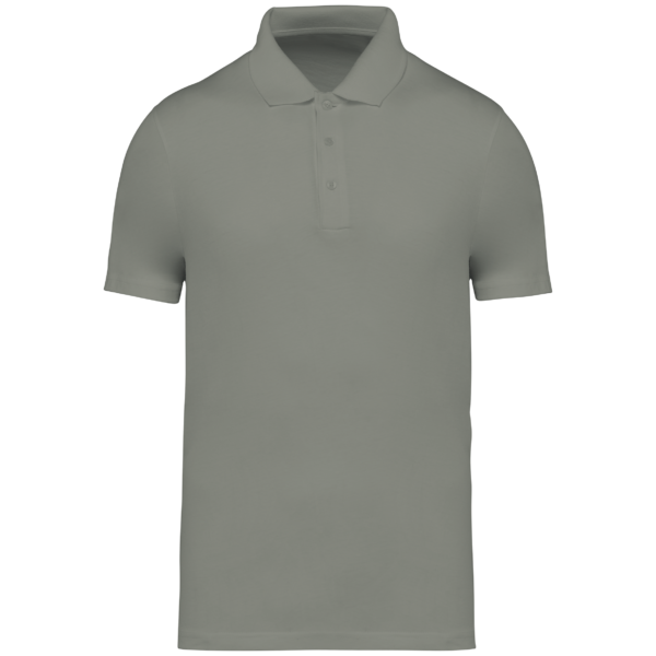 Polo en jersey écoresponsable homme