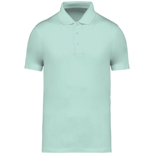 Polo en jersey écoresponsable homme