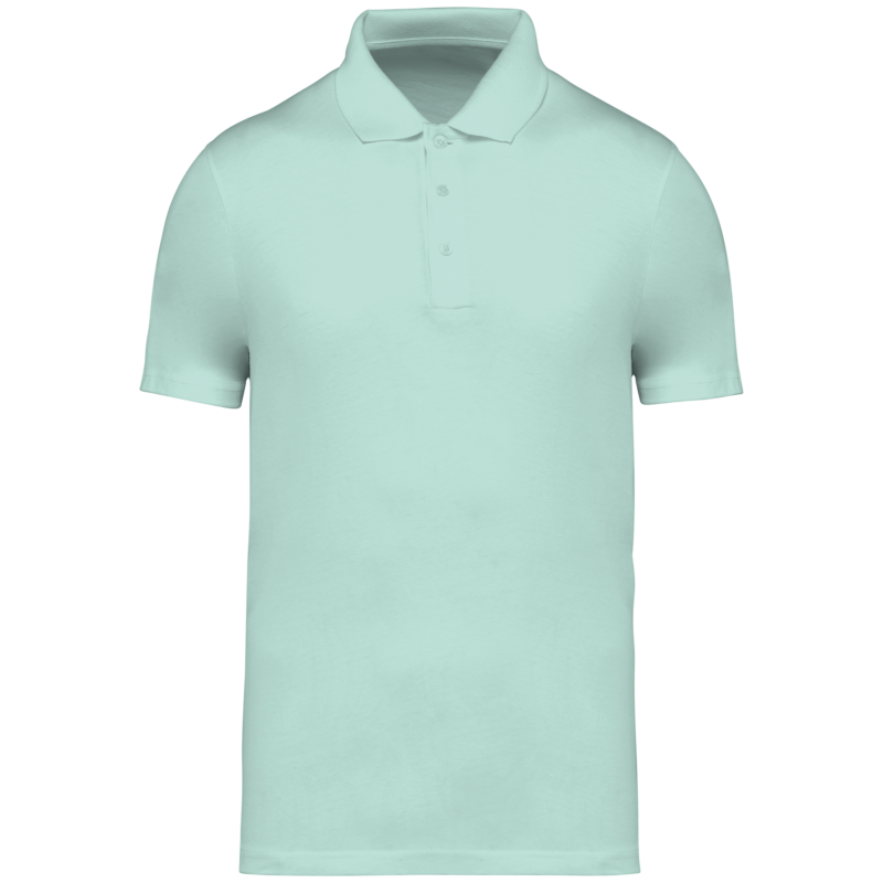 Polo en jersey écoresponsable homme