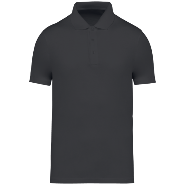 Polo en jersey écoresponsable homme