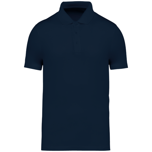 Polo en jersey écoresponsable homme