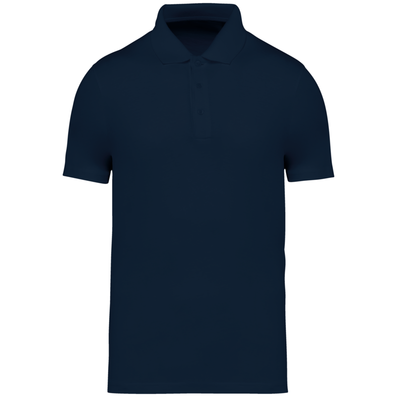 Polo en jersey écoresponsable homme