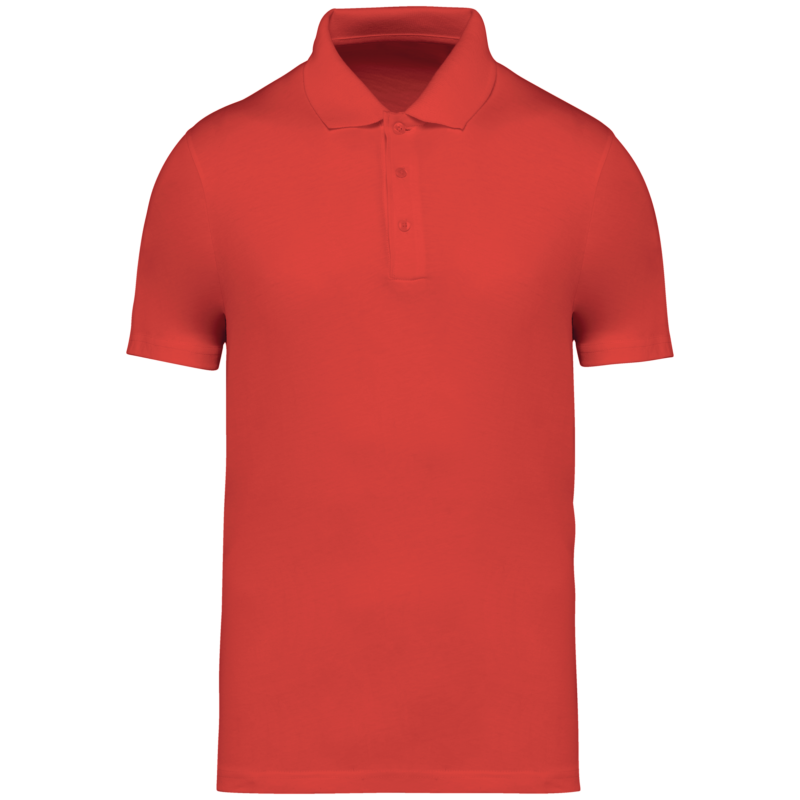 Polo en jersey écoresponsable homme