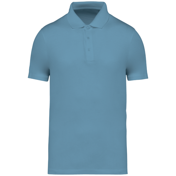 Polo en jersey écoresponsable homme